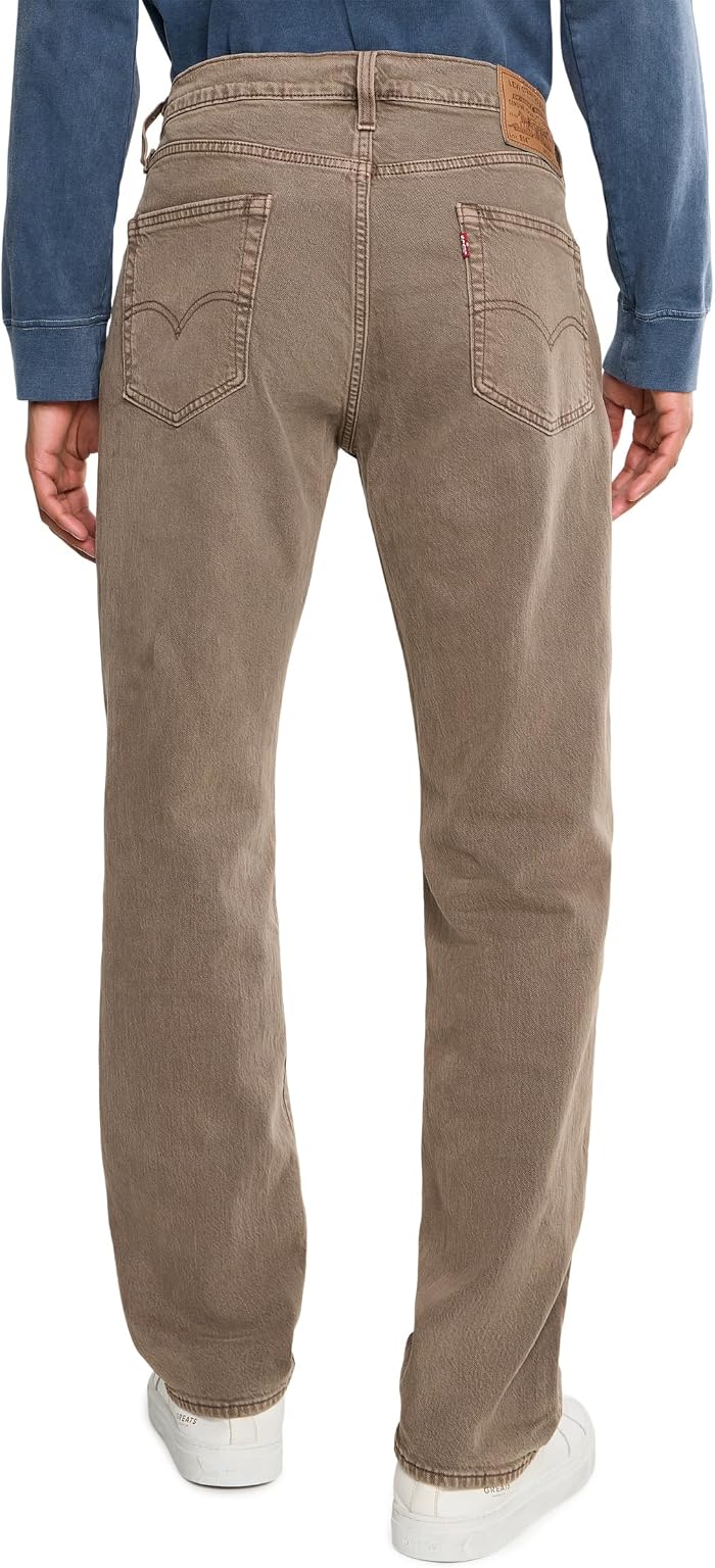 Levi's® Мужские прямые джинсы Levi's 514, цвет: Коричневый — фото 2