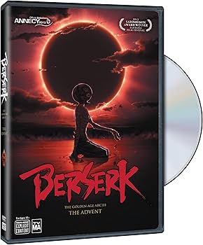 【海外版DVD】劇場版 ベルセルク 黄金時代篇　３枚セット【英語字幕あり】 Amazon.co.jp: ベルセルク 黄金時代篇III 降臨 北米版 / Berserk
