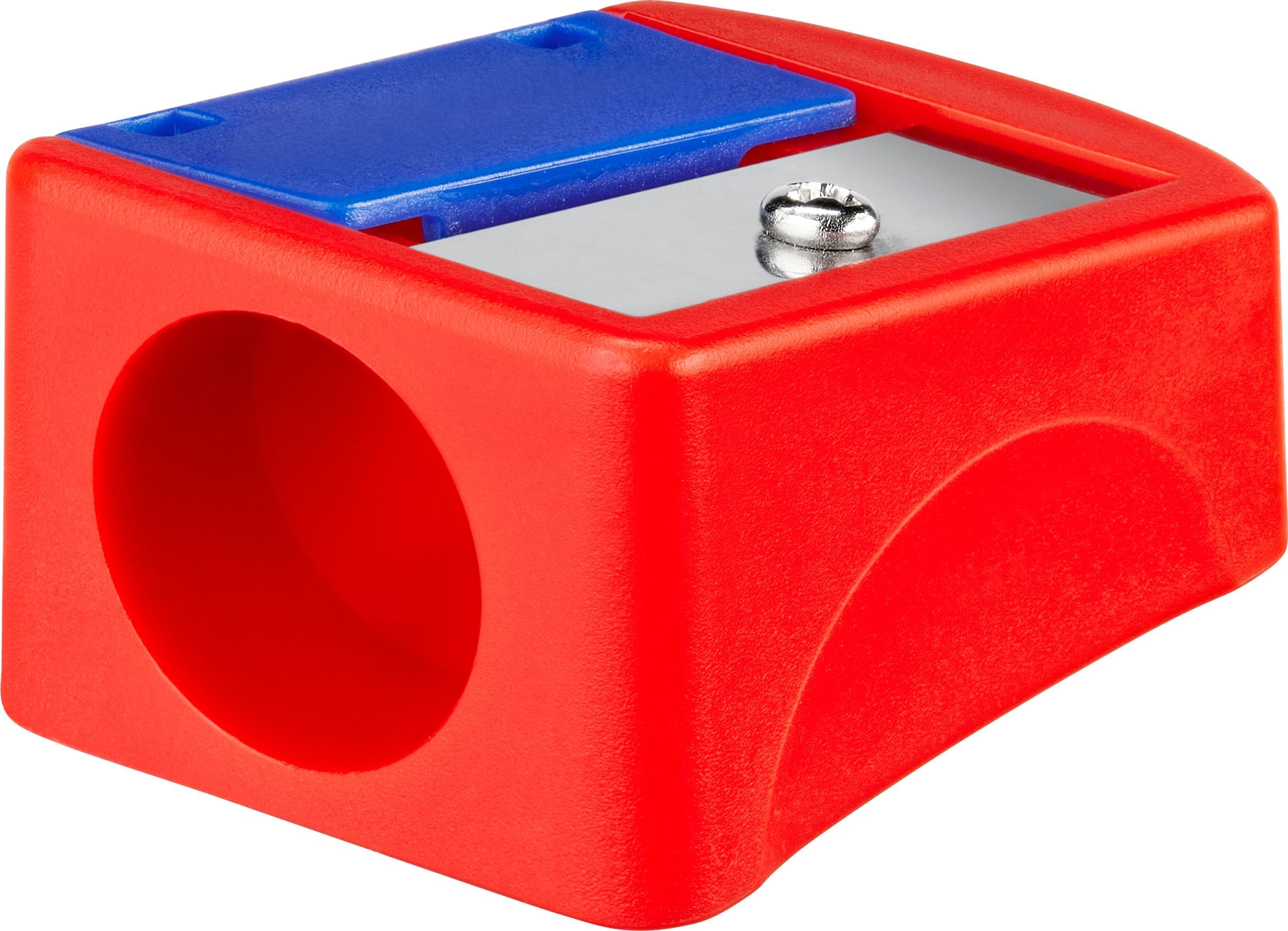 BIC Crayons de Couleur Multi-Surfaces & Usages (Ardoise, Tableau, Verre, Plastique, Bois.) - Etui carton de 10 Crayons Larges pour Enfants, Mine XXL, Couleurs Assorties, Taille-Crayon Inclus