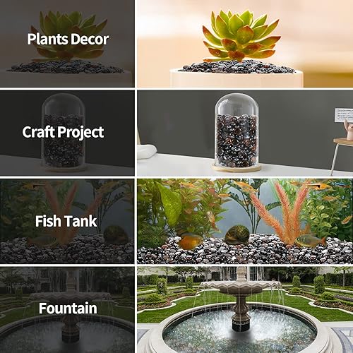 Miniatura 7 de Vidrio de fuego para hoguera  Cuentas de vidrio para hoguera de 34 pulgadas  Vidrio de fuego de alto brillo para fogata de propanogas y chimenea