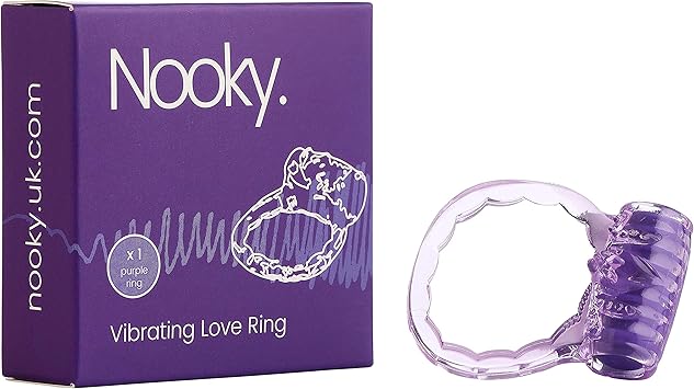 Nooky Flexible Vibrador Love anillo 1 x morado hasta 30 ...