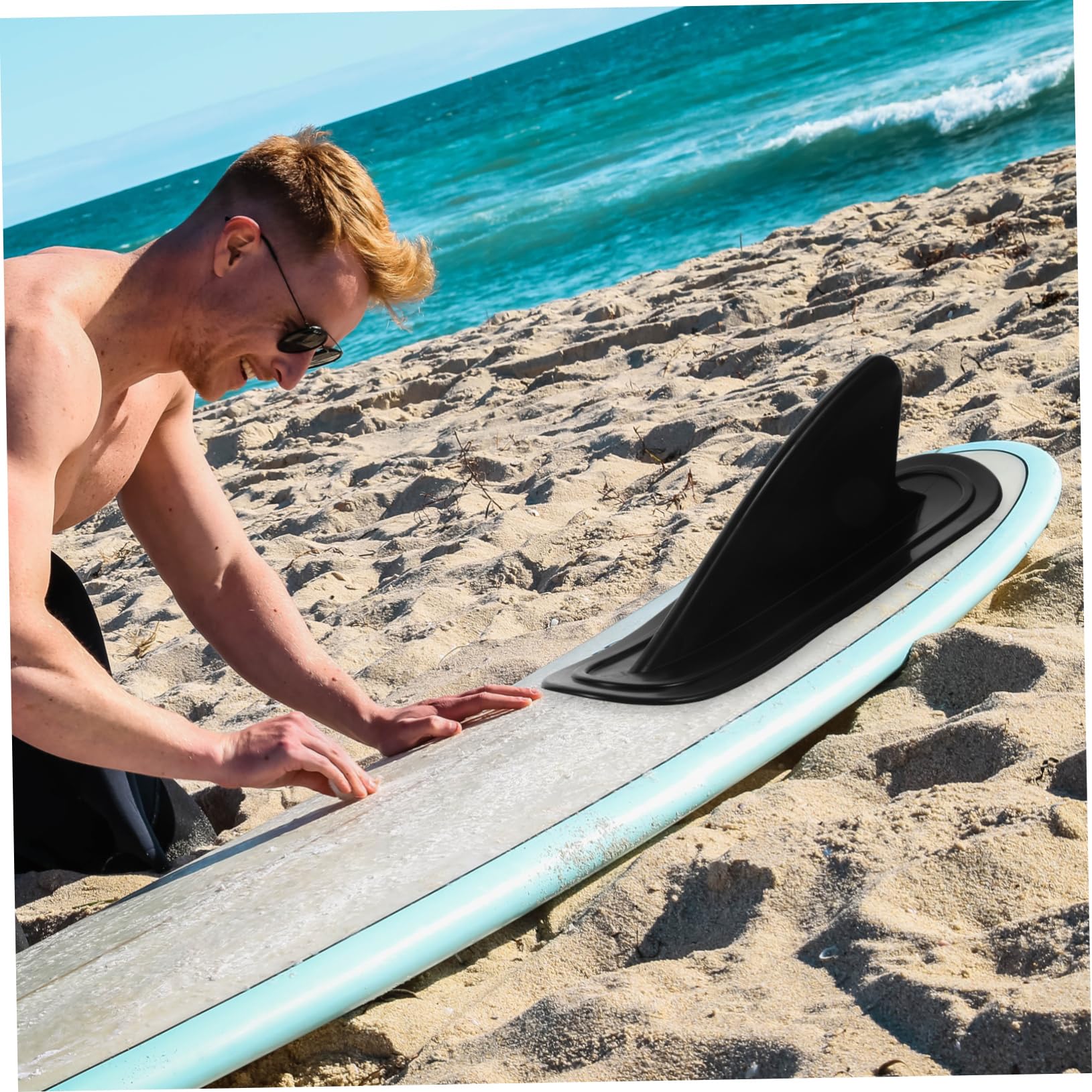 HANABASS Aleta De Desmontable para Tabla De Surf Inflable De Estabilidad Y Mejoradas Compatible Tablas De Paddle Surf Fabricada Material Duradero