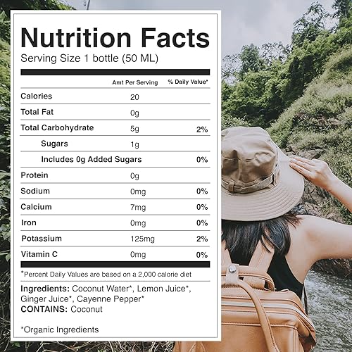 Miniatura 3 de KOR Shot s Ginger Shot  Paquete de 24 x 1.7 onzas líquidas  Wellness Shot  Jengibre recién prensado y cayena natural  Certificado orgánico USDA