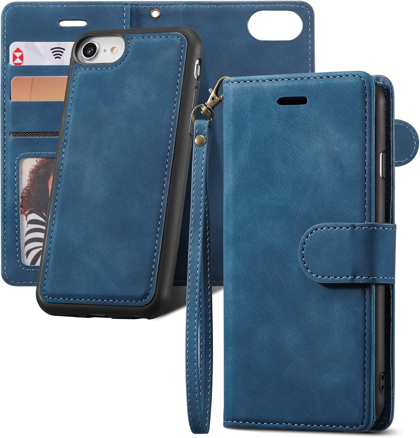 QLTYPRI Case for iPhone SE 2022 5G/iPhone SE 2020/iPhone 8