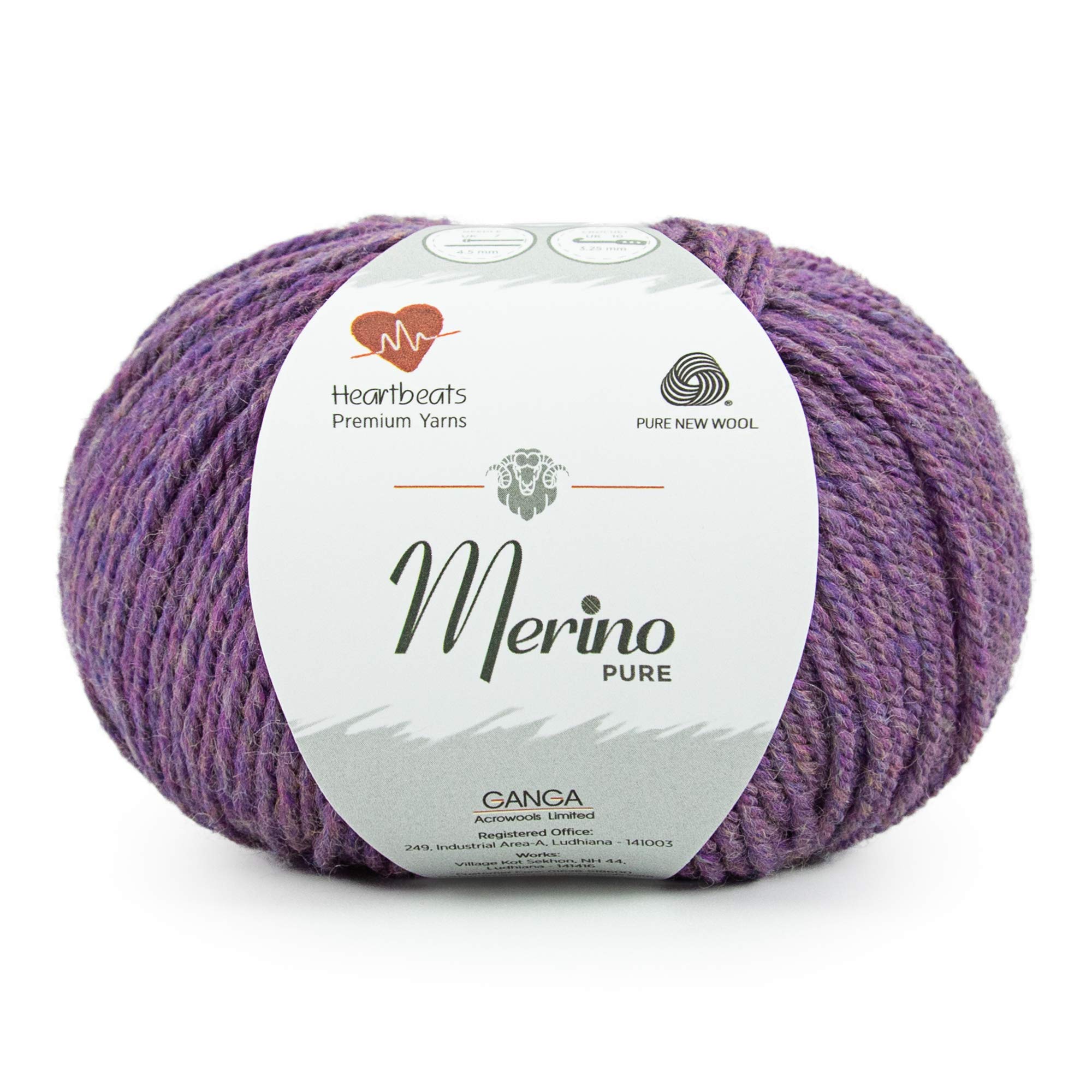 Heartbeats Merino Yarn - Rust - 2 Balls -10