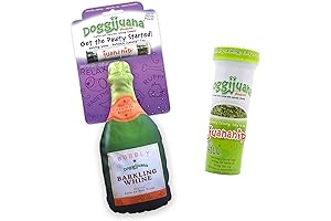 Juananip Catnip Doggy Weed - Interactive Toy Calming Pet Play