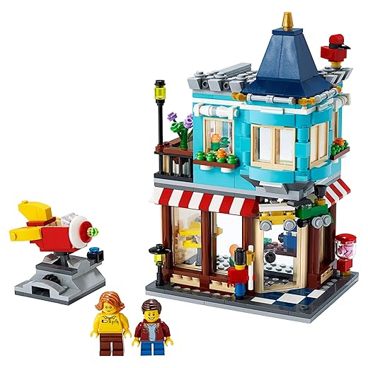 LEGO Creator 3in1 Townhouse Toy Store 31105, Cool Buildable Toy for Kids Building Kit (554 Pieces)