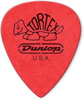 Dunlop 462P.50 Tortex® TIII, vermelho, 0,50 mm, pacote com 12 jogadores