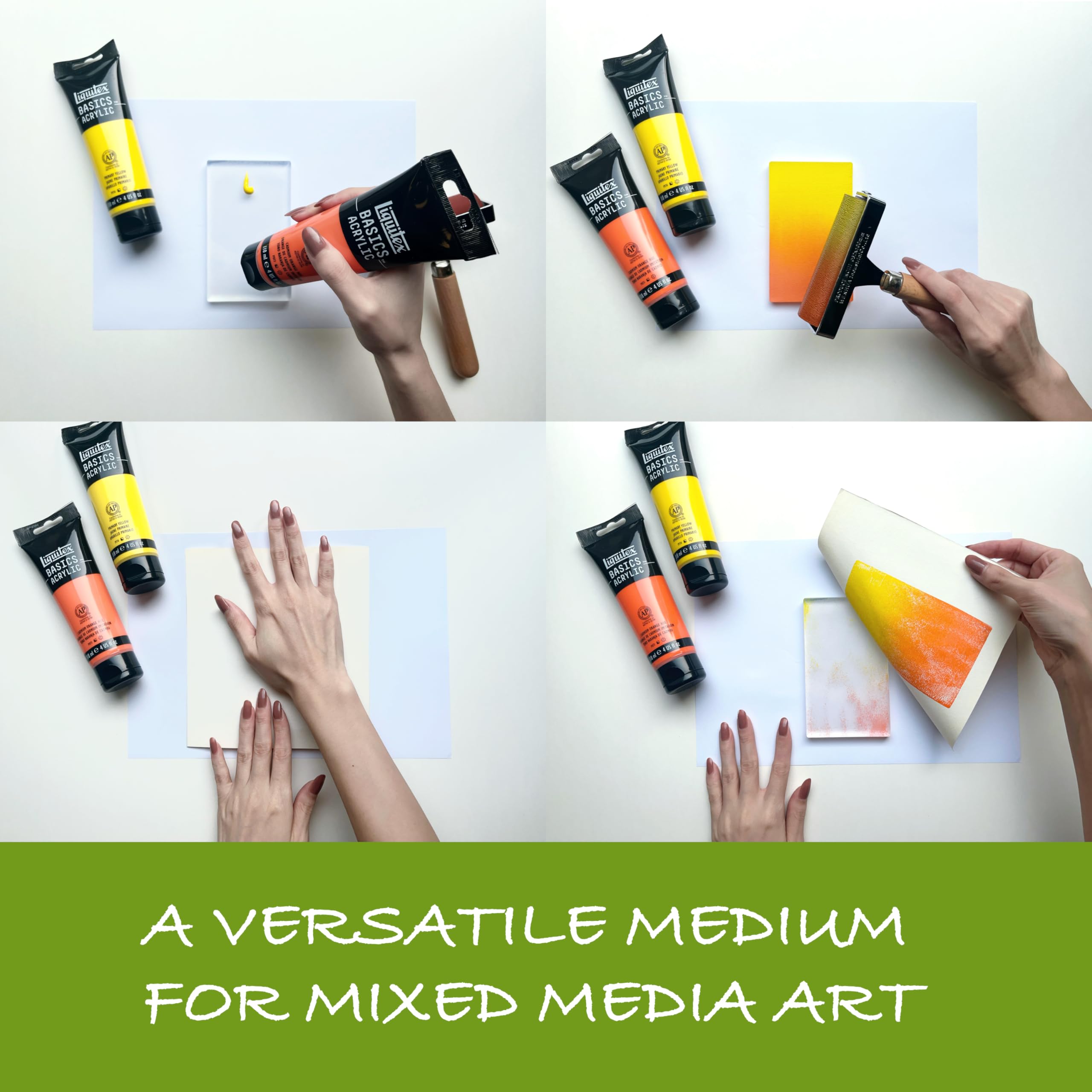 Comment utiliser l'impression de plaques Gelli pour la peinture par collage | Froyle Davies Comment utiliser l'impression de plaques Gelli pour la peinture par collage | Froyle Davies