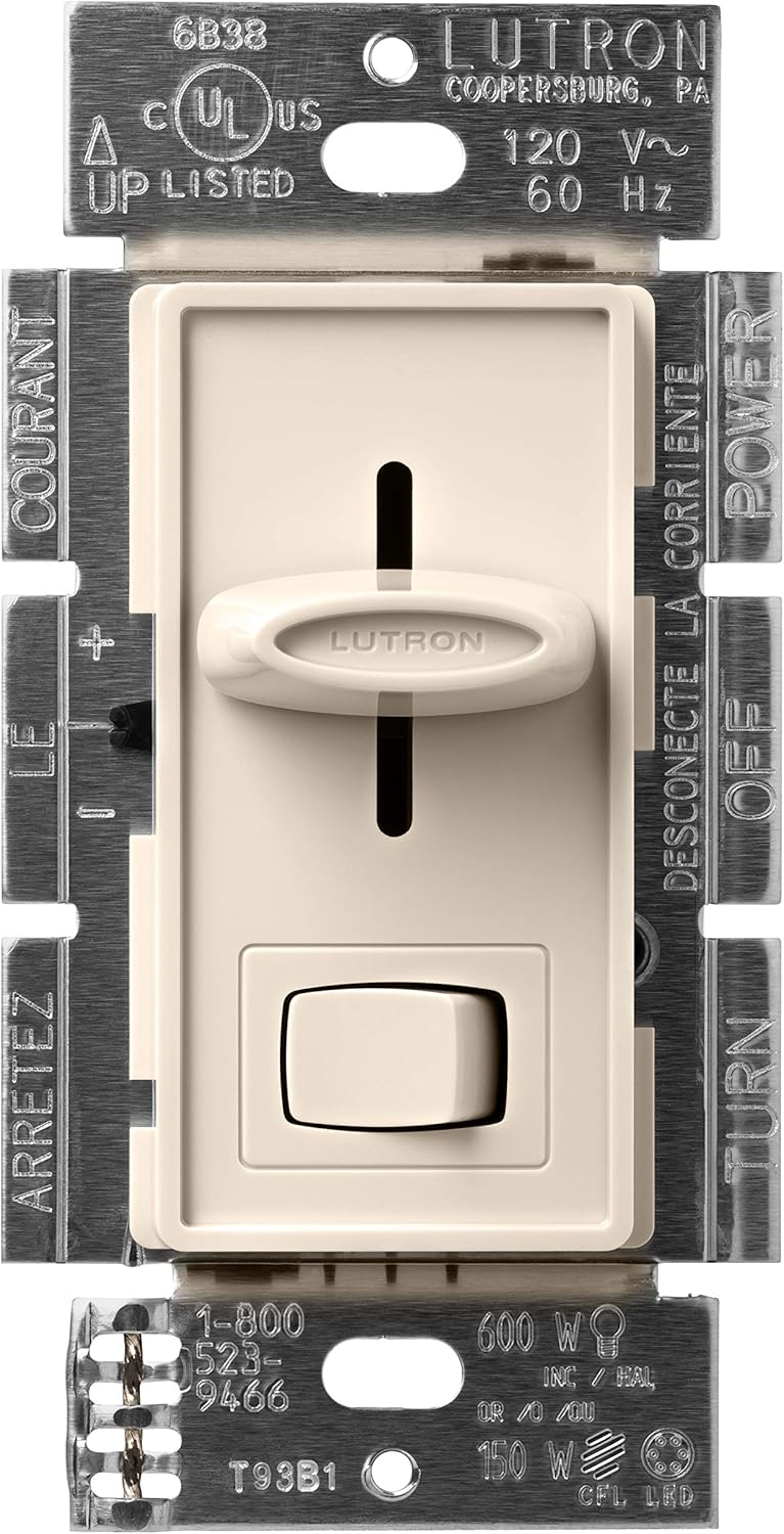Lutron Skylark LED+ Dimmer Switch for Dimmable LED, Halogen and