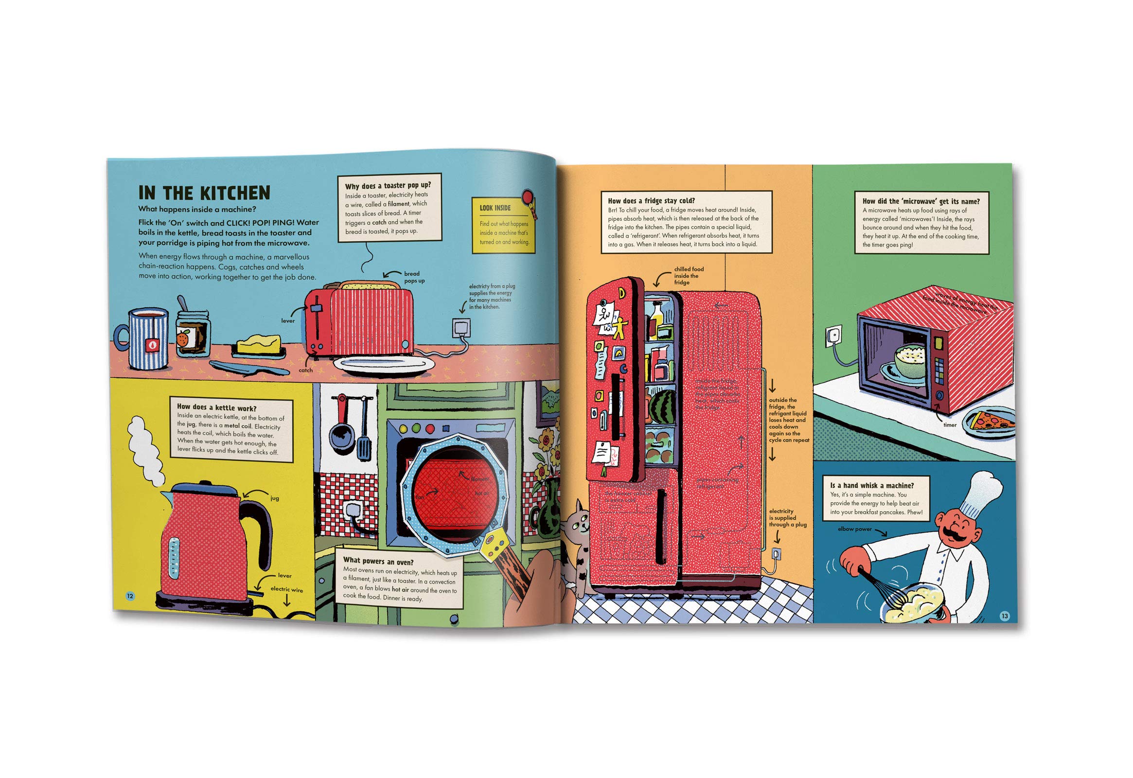 Marvellous Machines: A Magic Lens Book: 1