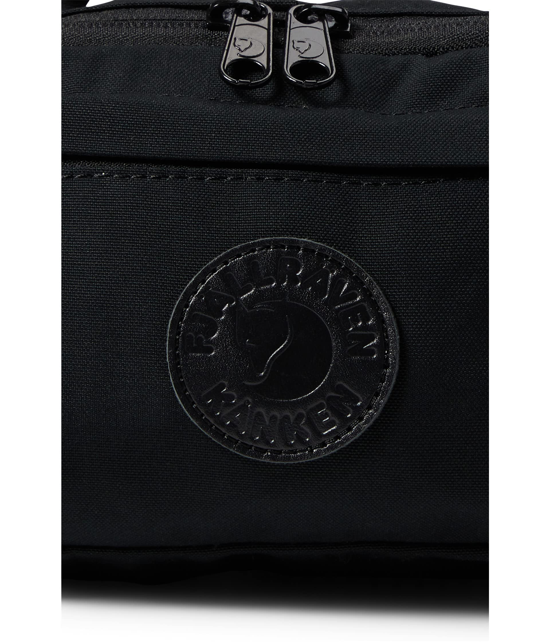 Fjällräven Kånken No. 2 Bauchtasche schwarz