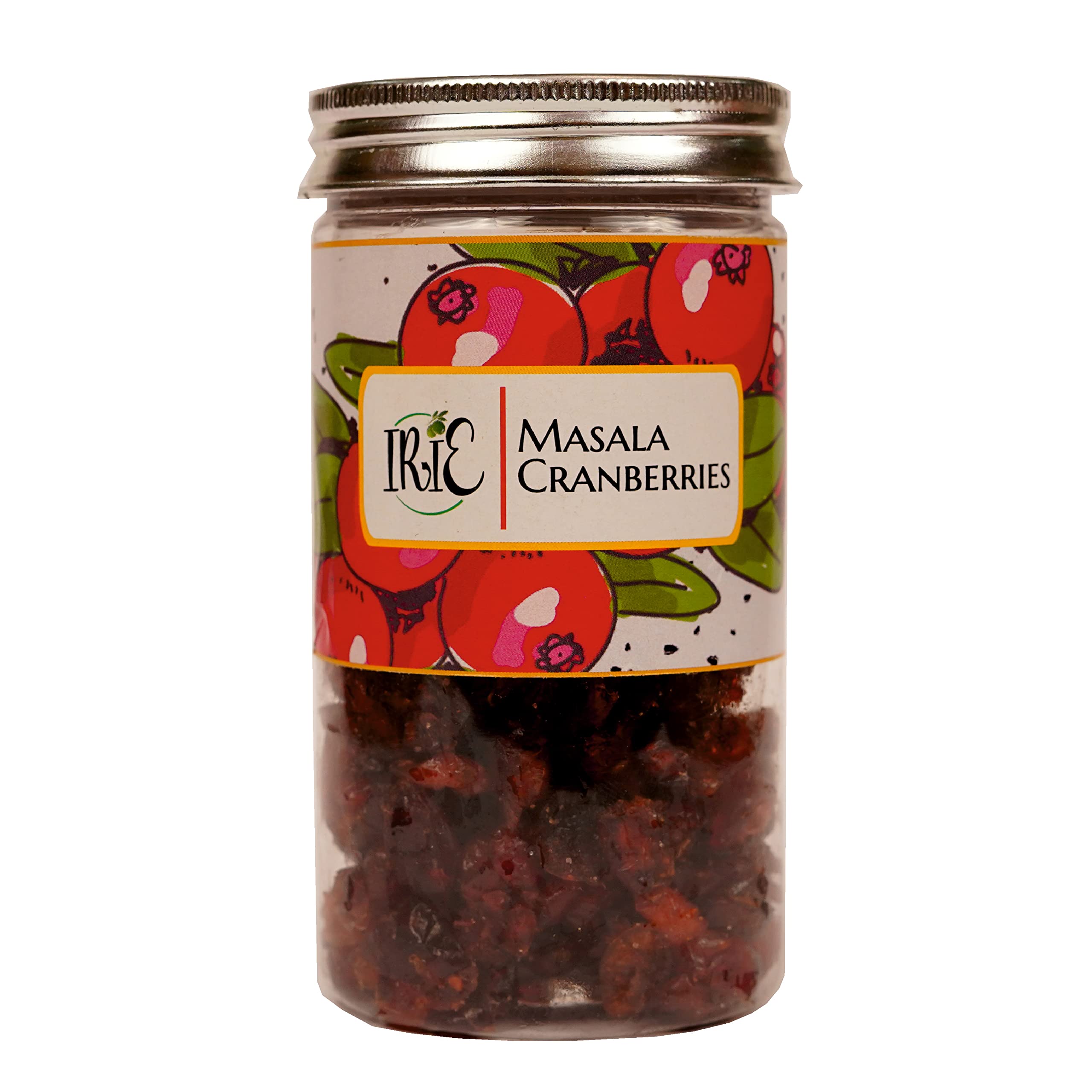 IRIE Masala Cranberries | Dehydrated Fruit | Dried Cranberry | After Meal Mukhwas - 150gms Jar (B09RV1TST5) Amazon Price History, Amazon Price Tracker