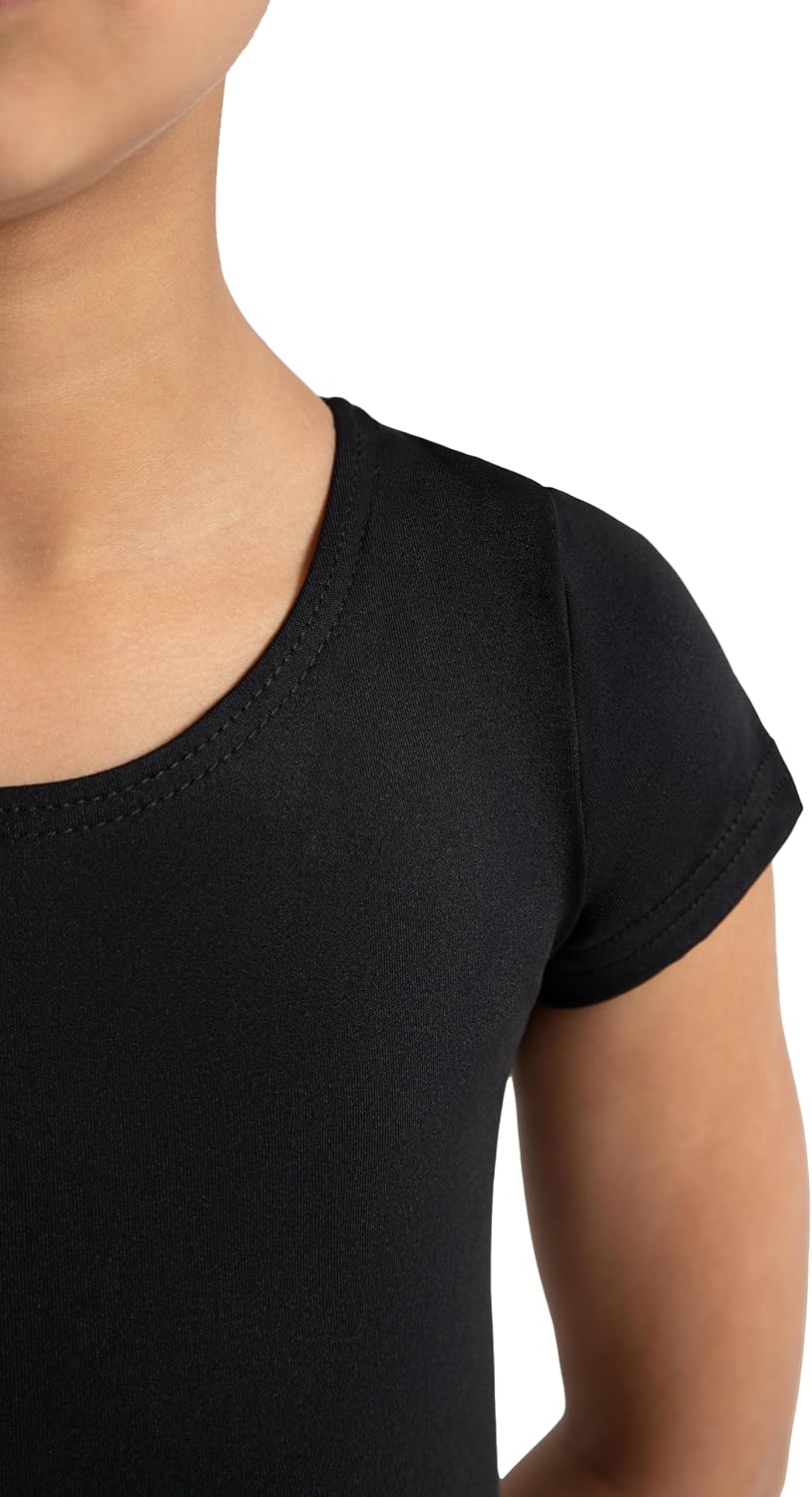Capezio girls Short Sleeve Leotard - Girls - Image 3