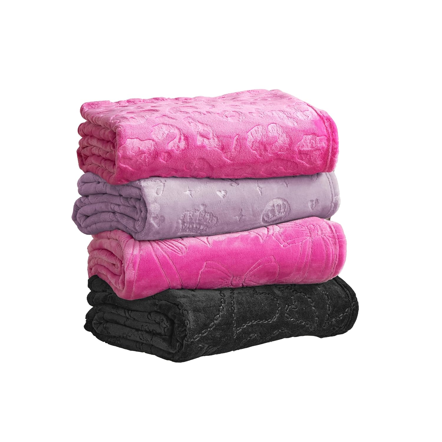 Juicy Couture Embossed Plush 60"x70" Oversized Throw - Image 7