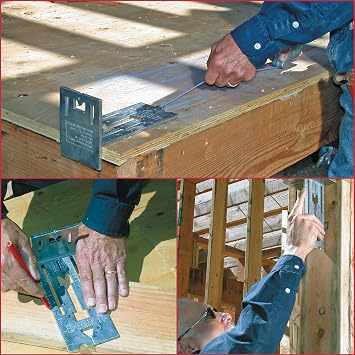 Universal Square-Framing Tool, Woodpeckers Carpenter Square for Woodworking, Smart Square Tool for Carpenter, Framing Woodpeckers Tool, Essential Woodworking Tools and Accessories