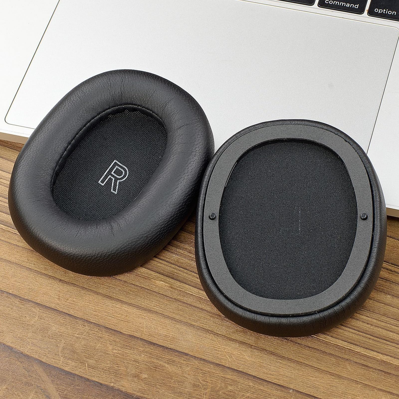 Almohadillas de repuesto de piel de oveja para auriculares H95 de espuma viscoelástica, almohadillas de repuesto
