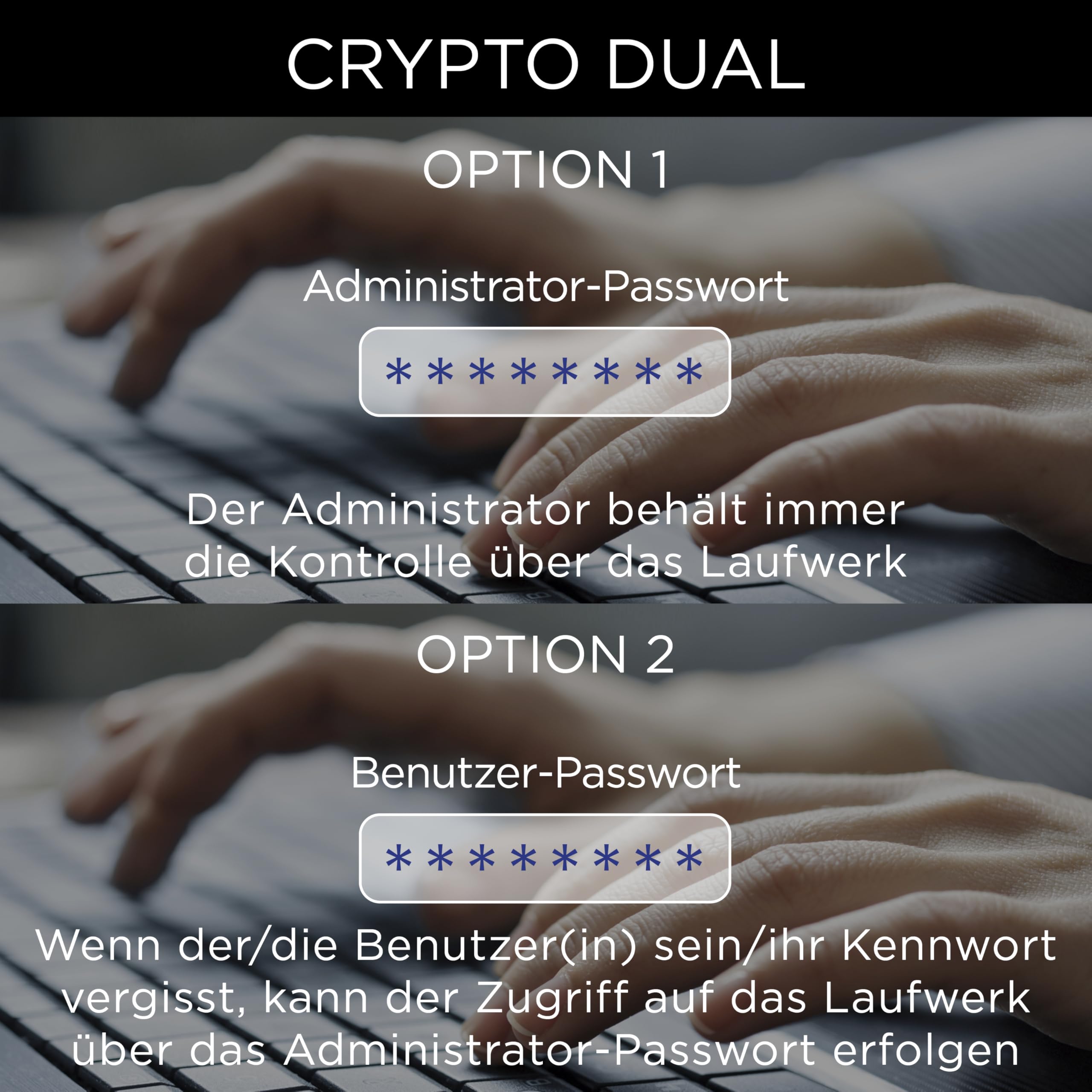 Integral Crypto-C - Chiavetta USB 256 GB con doppia crittografata, AES-XTS 256-bit crittografata hardware, USB 3.2 con doppia password sicura, certificata FIPS 197, compatibile con Mac, MacBook, PC,
