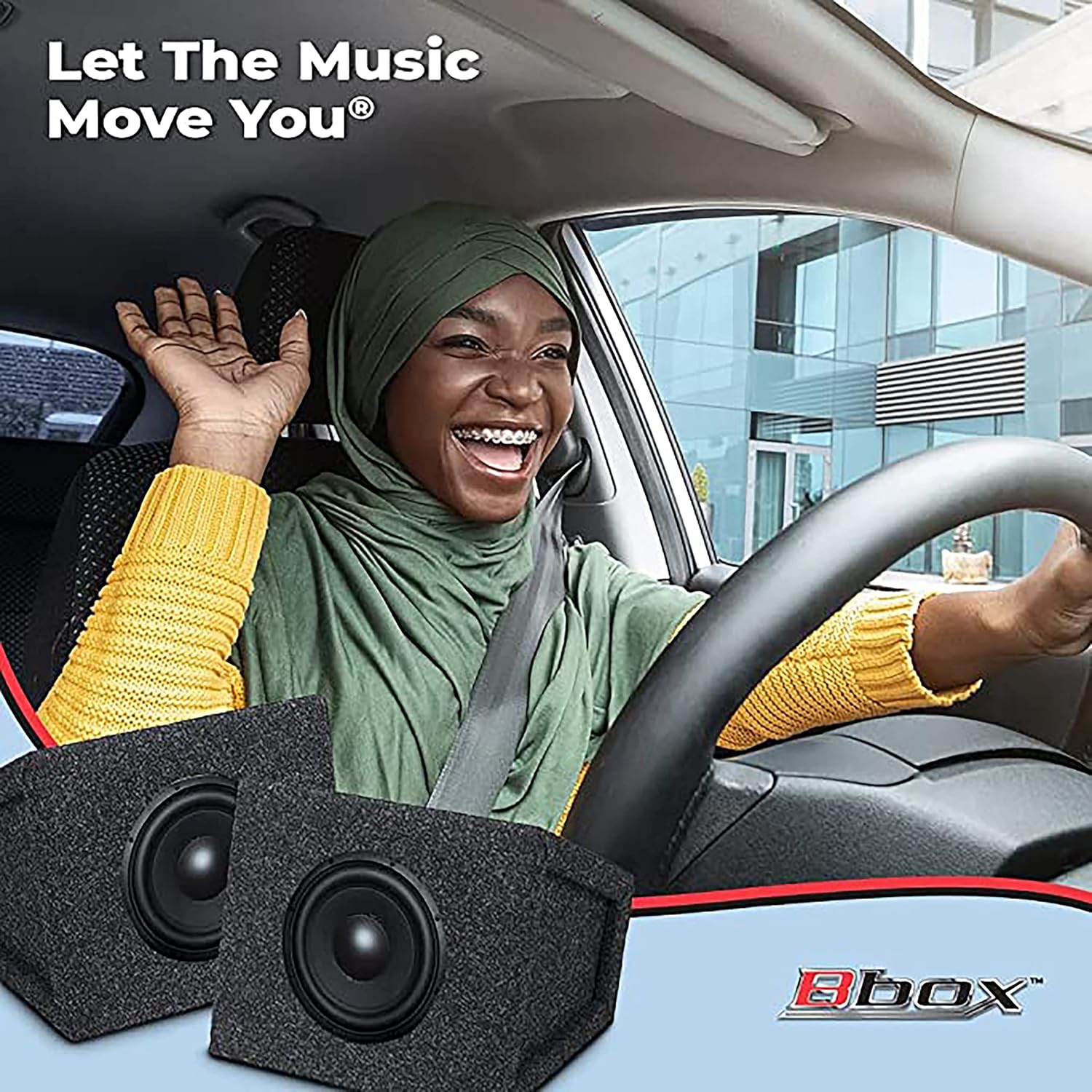 Bbox Pro Audio Tuned Speaker 6.5 Speaker Box Enclosures for 6.5