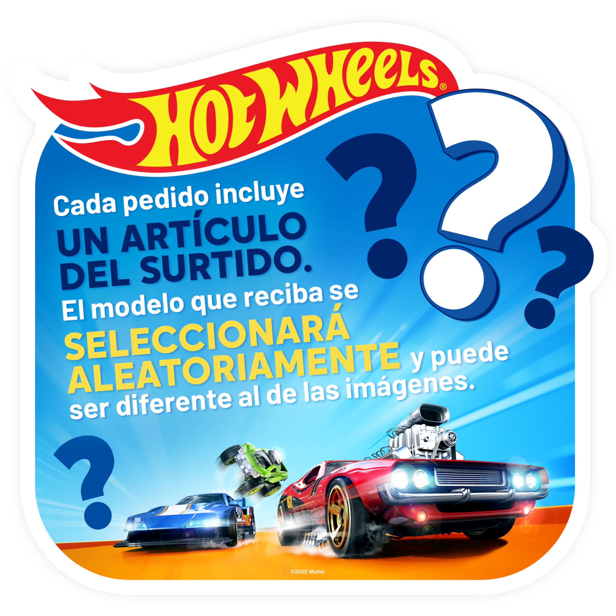 Hot Wheels Monster Truck Coches de Juguetes 1:64 (Modelos Surtidos, selección aleatoria), FYJ44