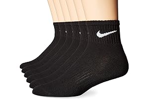 Nike Men's Performance Cushion Quarter Socks