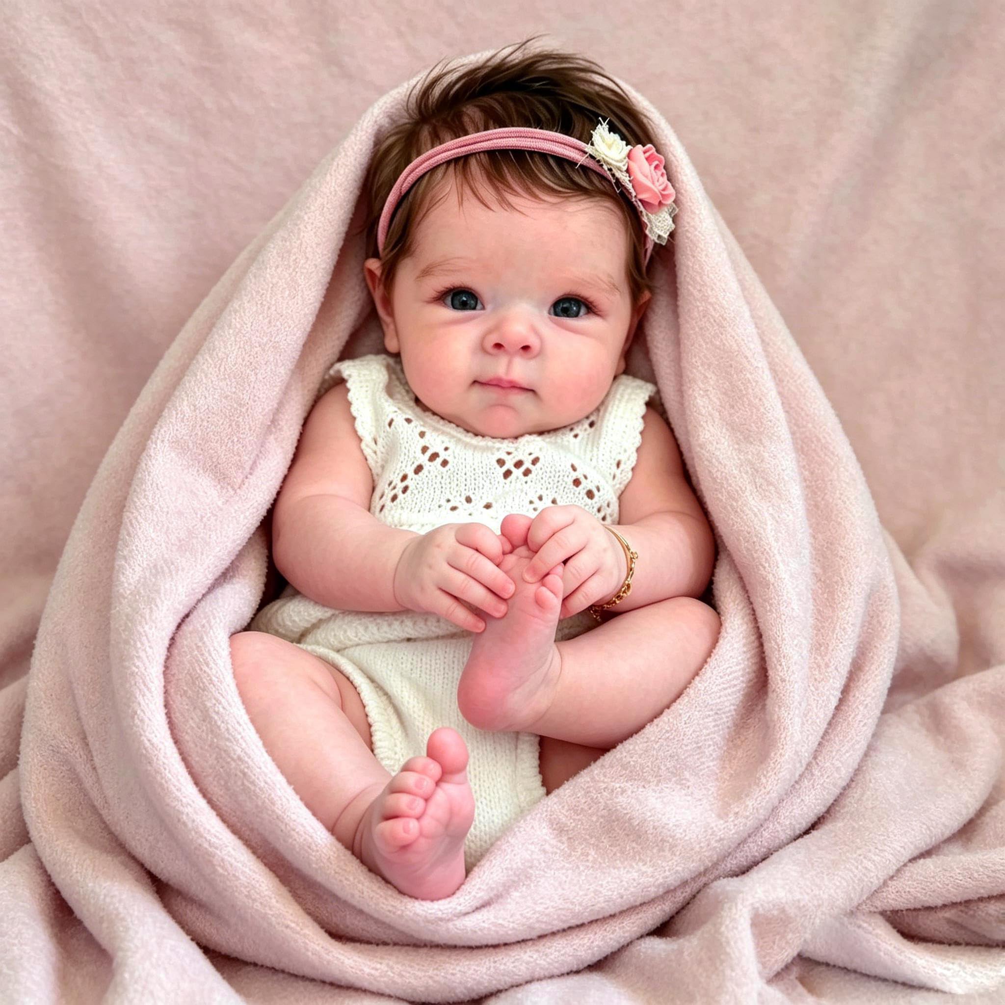 Amazon | Anano Reborn Baby人形 全身 18インチ リアルな赤ちゃん人形