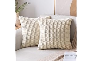 MIULEE Corduroy Pillow Covers: Cozy Elegance for Modern Homes