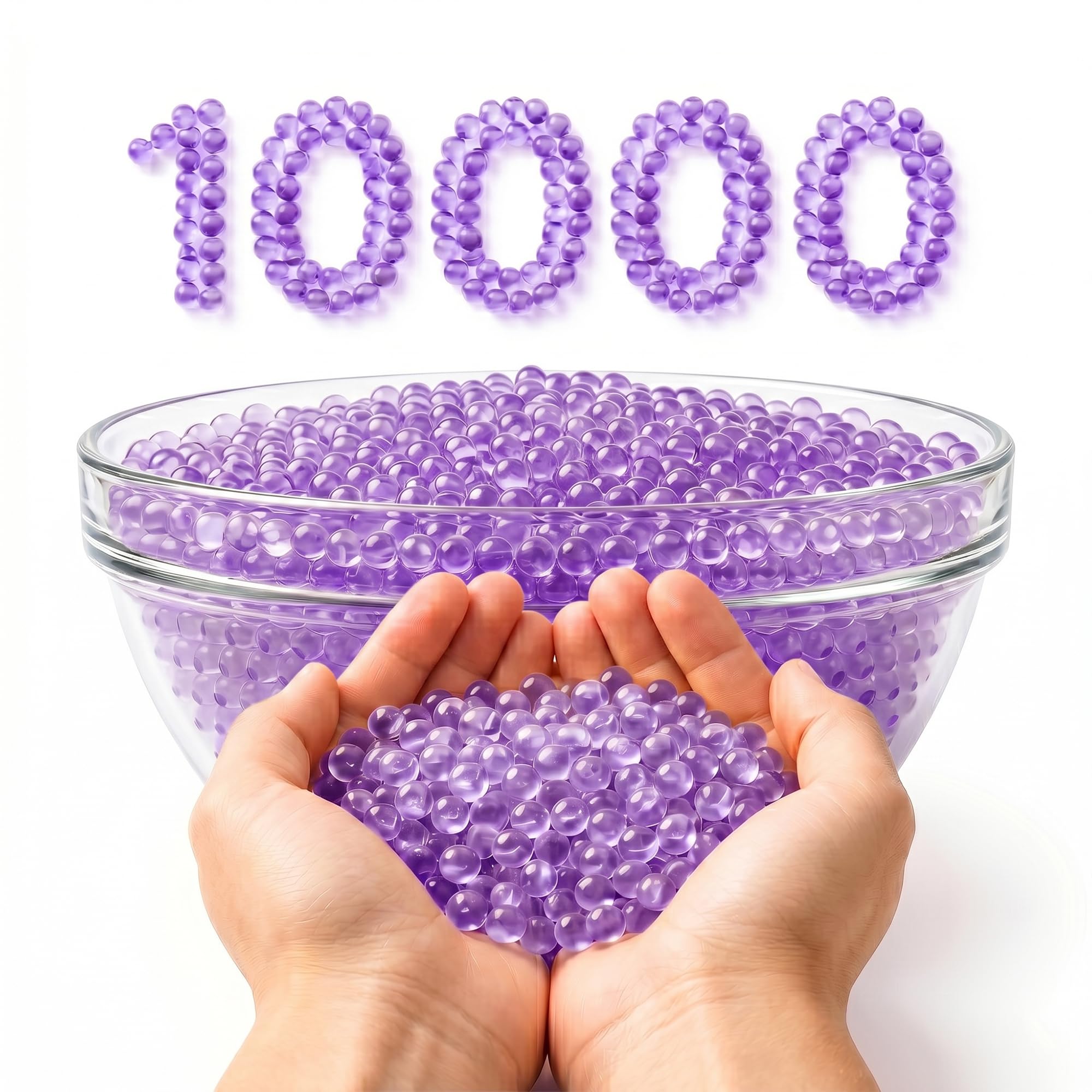 VERAT Water Beads - 50,000 Pack for Vase Fillers & Decor -26