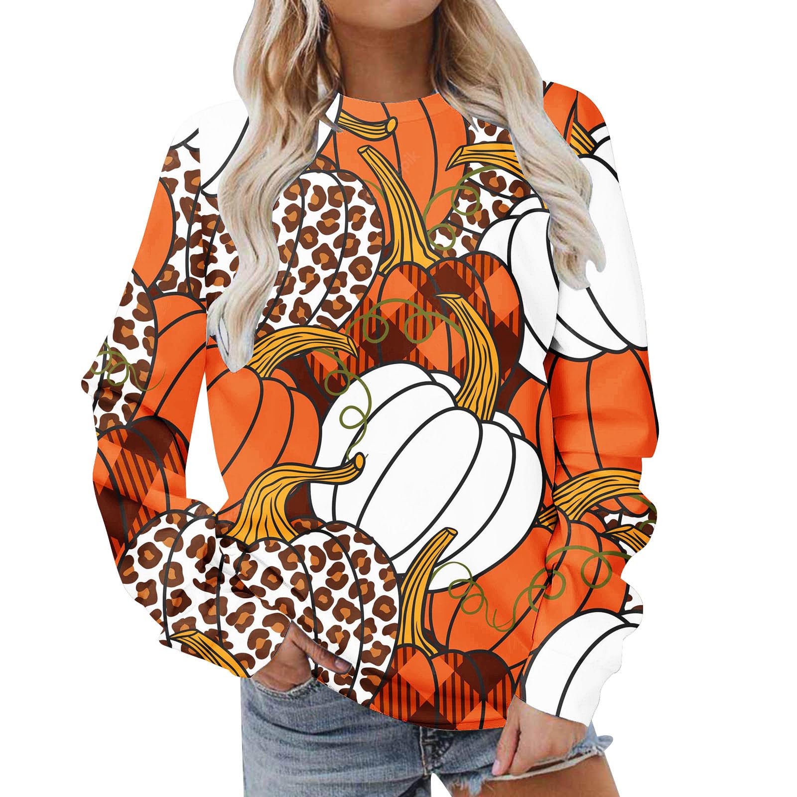 Mittory Preppy Women Sweatshirts Casual Long Sleeve Pullover