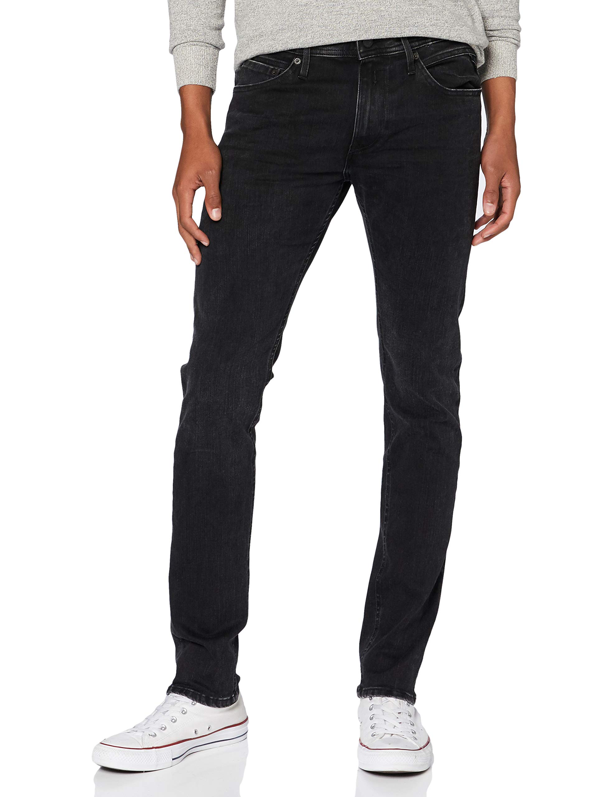 Replay Jondrill Stretch Faded Black Slim Jeans