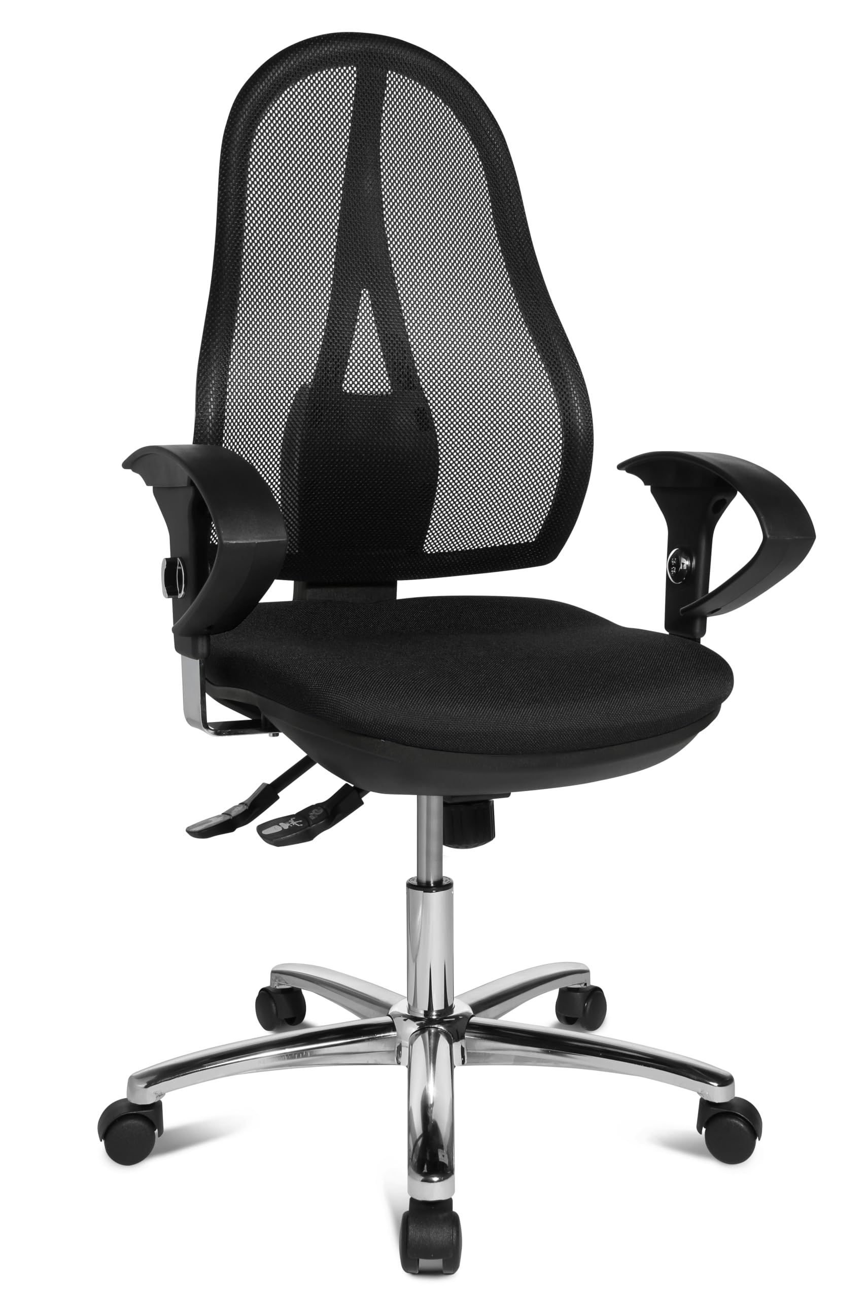 TOPSTAR Bürostuhl Open Point SY Deluxe inkl. höhenverstellbarer Armlehnen schwarz