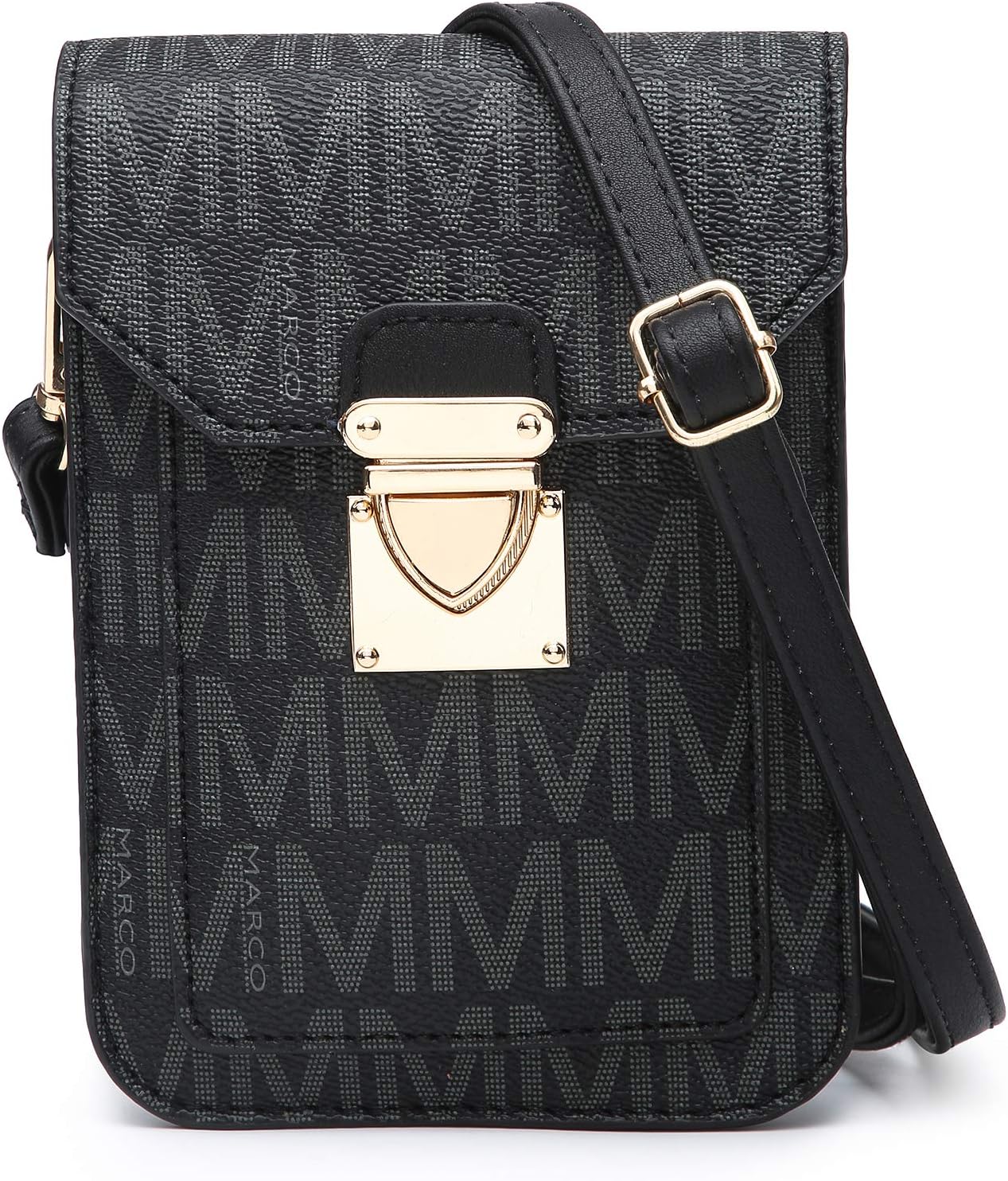 MKP Women Fashion Signature Lightweight Cute Small Crossbody Bags Cell Phone Purse Wallet Shoulder Bag With Snap Closure