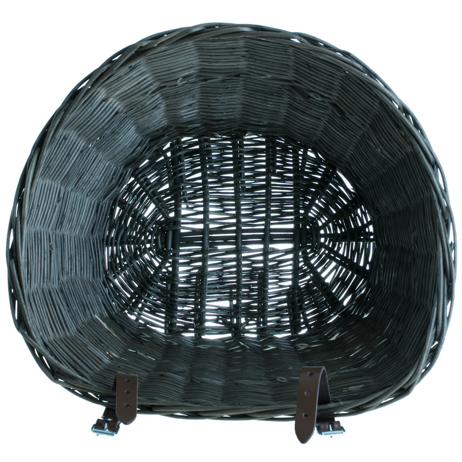 e-Wicker24 Fahrradkorb aus Weide für Lenker und Gepäckträger - Retro Vintage Stil Einkaufskorb Geflochten