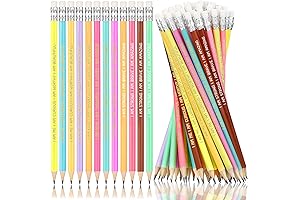 72 Pcs Affirmation Pencils for Students by Back to School Gifts