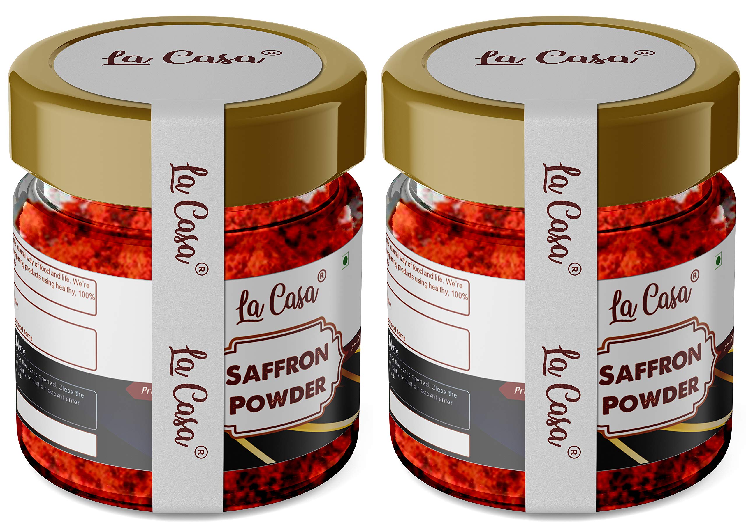 La Casa Saffron Powder | Combo Pack of 2 | Original Kashmiri Kesar Powder | Premium Organic A++ Grade | For Face/Beauty/Food | Purest Finest SunDried Natural Saffron | 5gm x 2 | (B091NYNCQD) Amazon Price History, Amazon Price Tracker