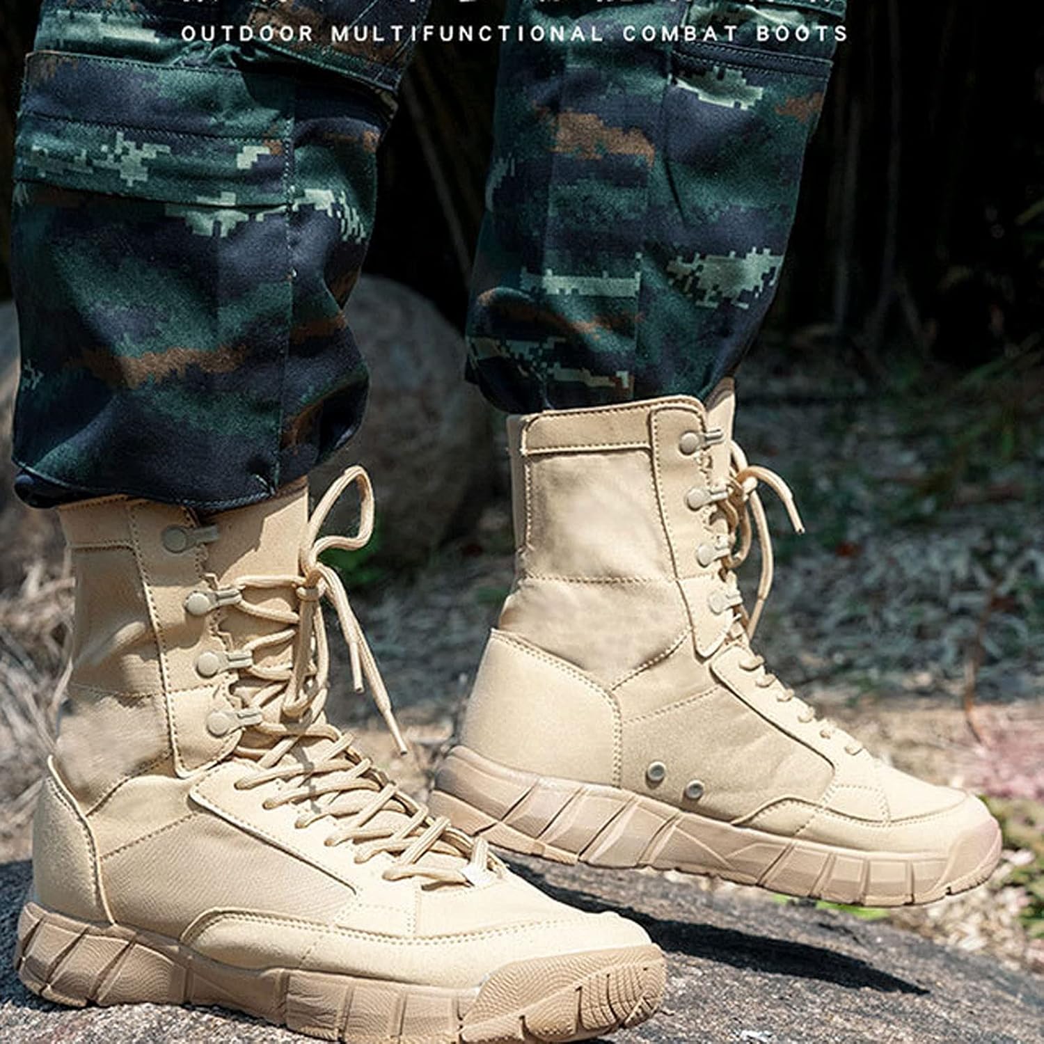 Botas de combate masculinas, botas militares táticas do deserto, exército segurança na selva, podem ser usadas para caminhadas, sapatos, sapatos táticos, botas serviço em promoção! Veja a oferta e mais achadinhos de Botas & Coturnos Masculinos 9 Hoje é o melhor dia para comprar Botas de combate masculinas, botas militares táticas do deserto, exército segurança na selva, podem ser usadas para caminhadas, sapatos, sapatos táticos, botas serviço com aquele preço maroto! Promoção! Aproveite a oferta! 9