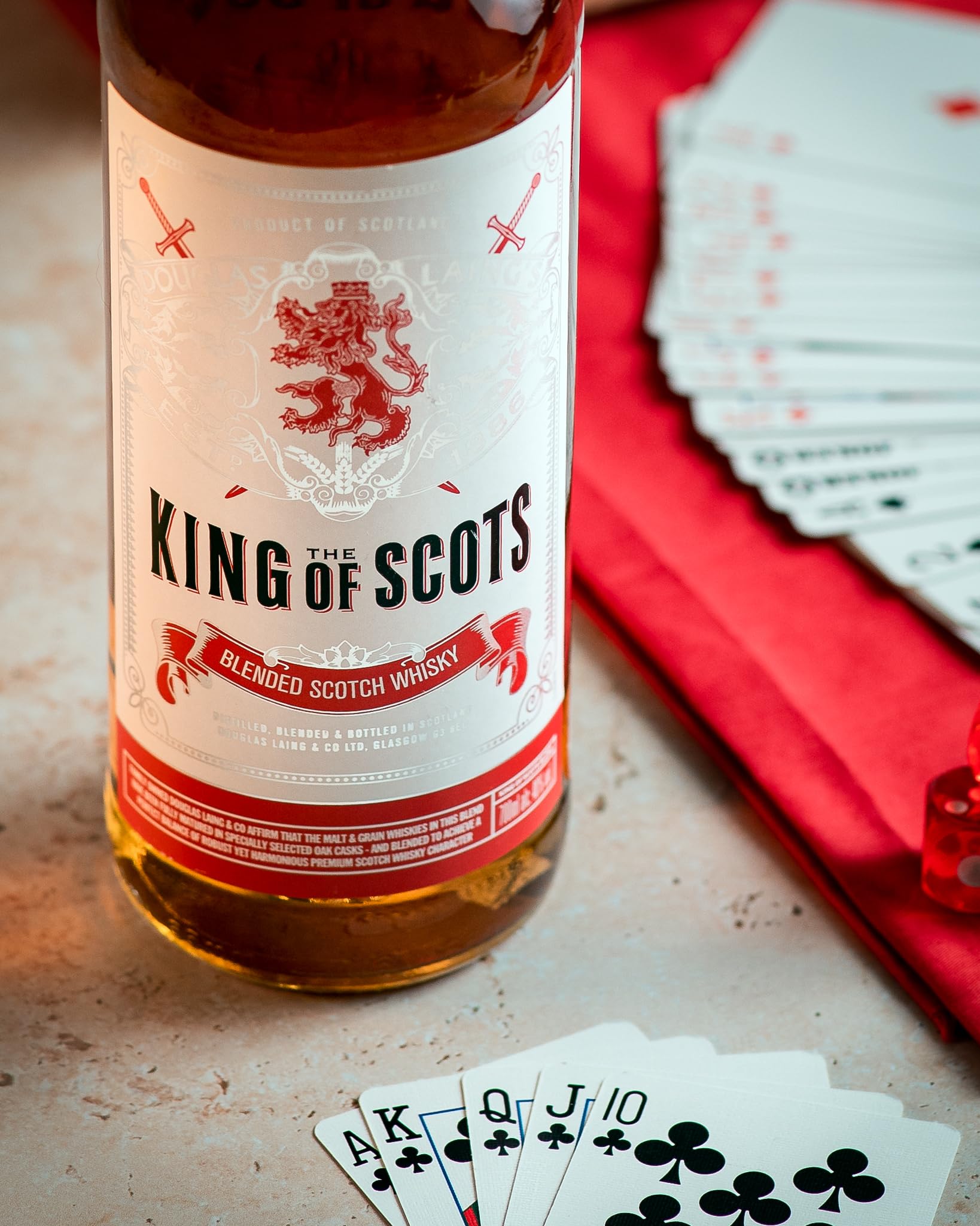 King of Scots Blended Scotch Whisky, 70 cl : Amazon.co.uk: Grocery