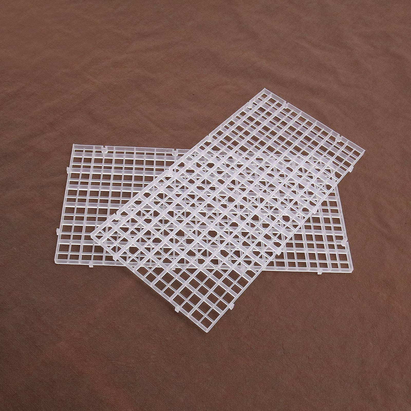 Lot de 10 panneaux d'isolation pour aquarium - Transparents - Mélange d'élevage - Pour protéger les différents poissons de la lutte - 20 clips à ventouse