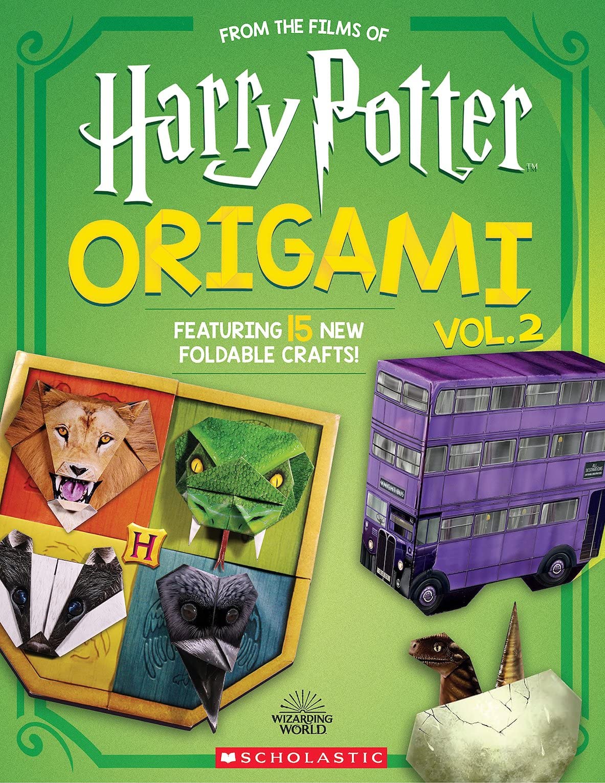 Origami Volume 2: 15 Foldable Crafts Straight from the Wizarding World! (Harry