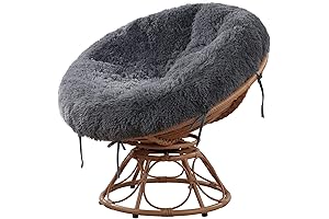 ROYALAY 52 inch Plush Papasan Cushion Cover for Enhanced Relaxation