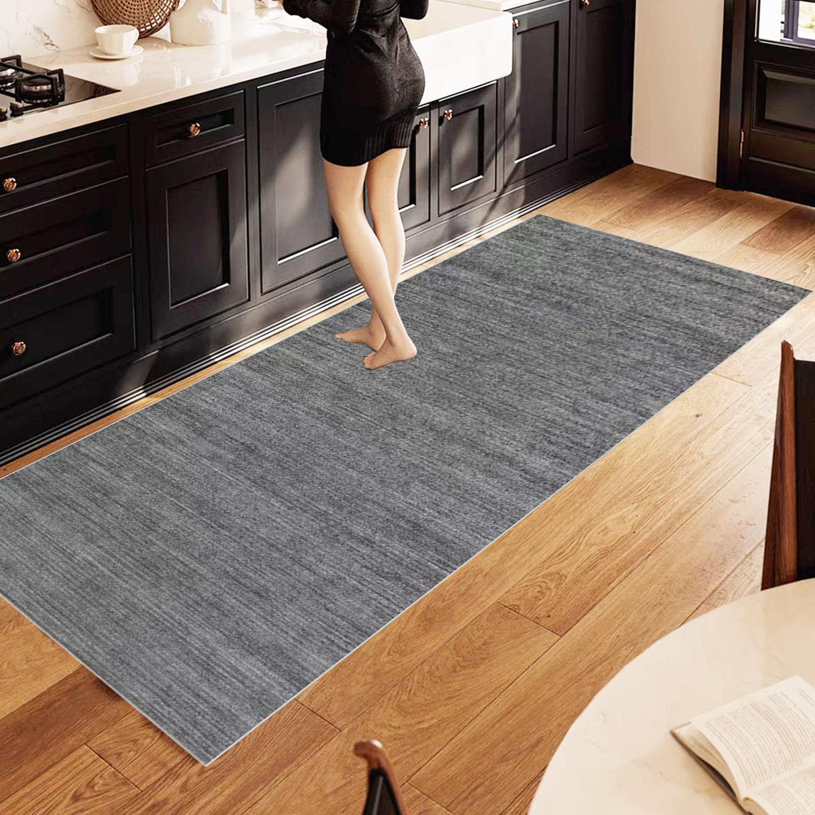 40 x 450 cm, Tappeto Cucina Passatoia Cucina Antiscivolo e Lavabile, Tappeti Casa Moderno, Tappeto Runner Lungo per Corridoio Ufficio Salotto Camera da Letto Entrata Casa Cucina Ingresso Interno