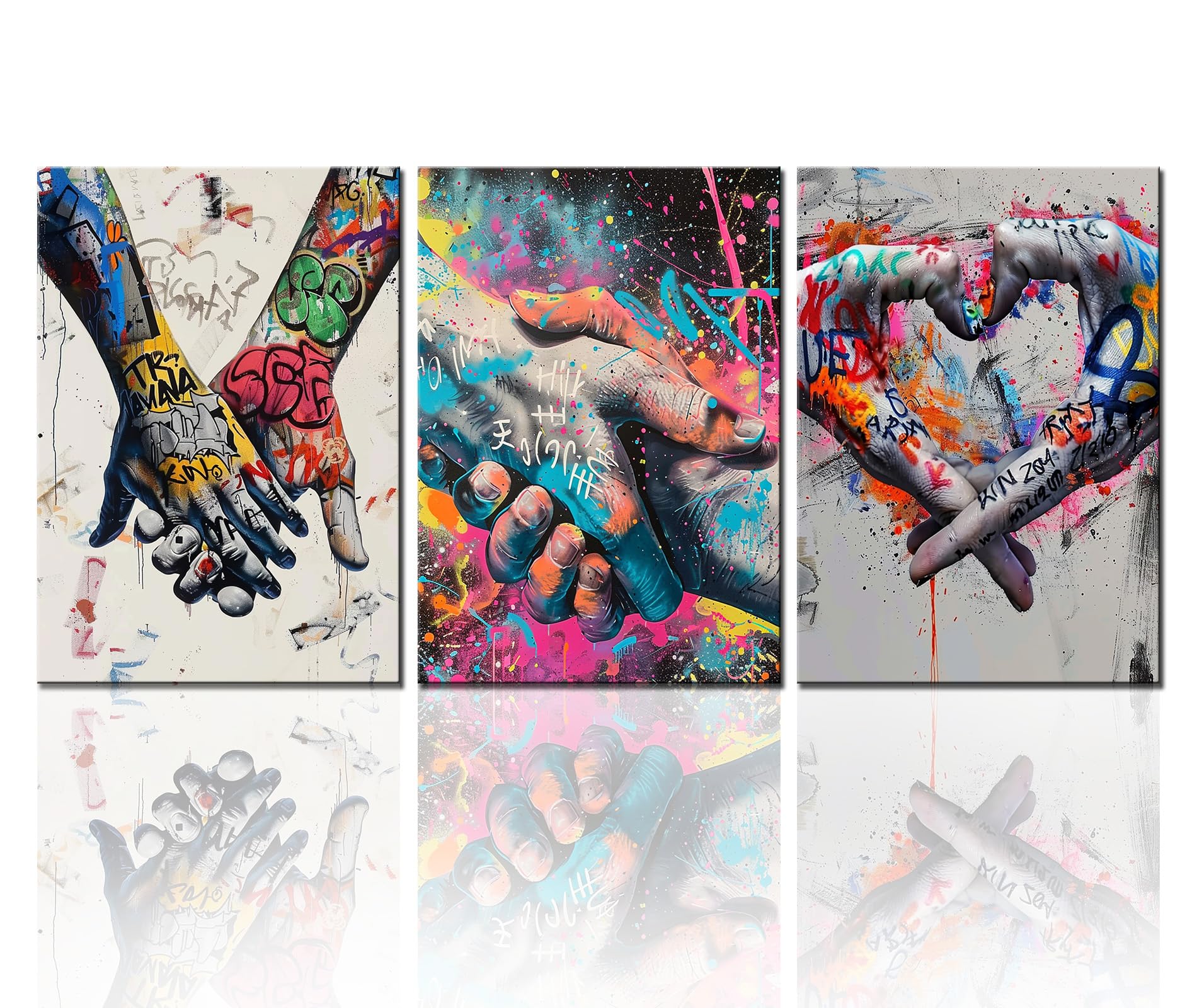 ストリートアート/グラフィティ/写真絵画作品 ストリートアート/グラフィティ/写真絵画作品 文字濃くした