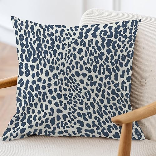 Vista 215 de ArogGeld Chinoiserie - Funda de cojín con estampado de leopardo y guepardo fucsia, con manchas de animales de vaca, color rosa oscuro, decoración