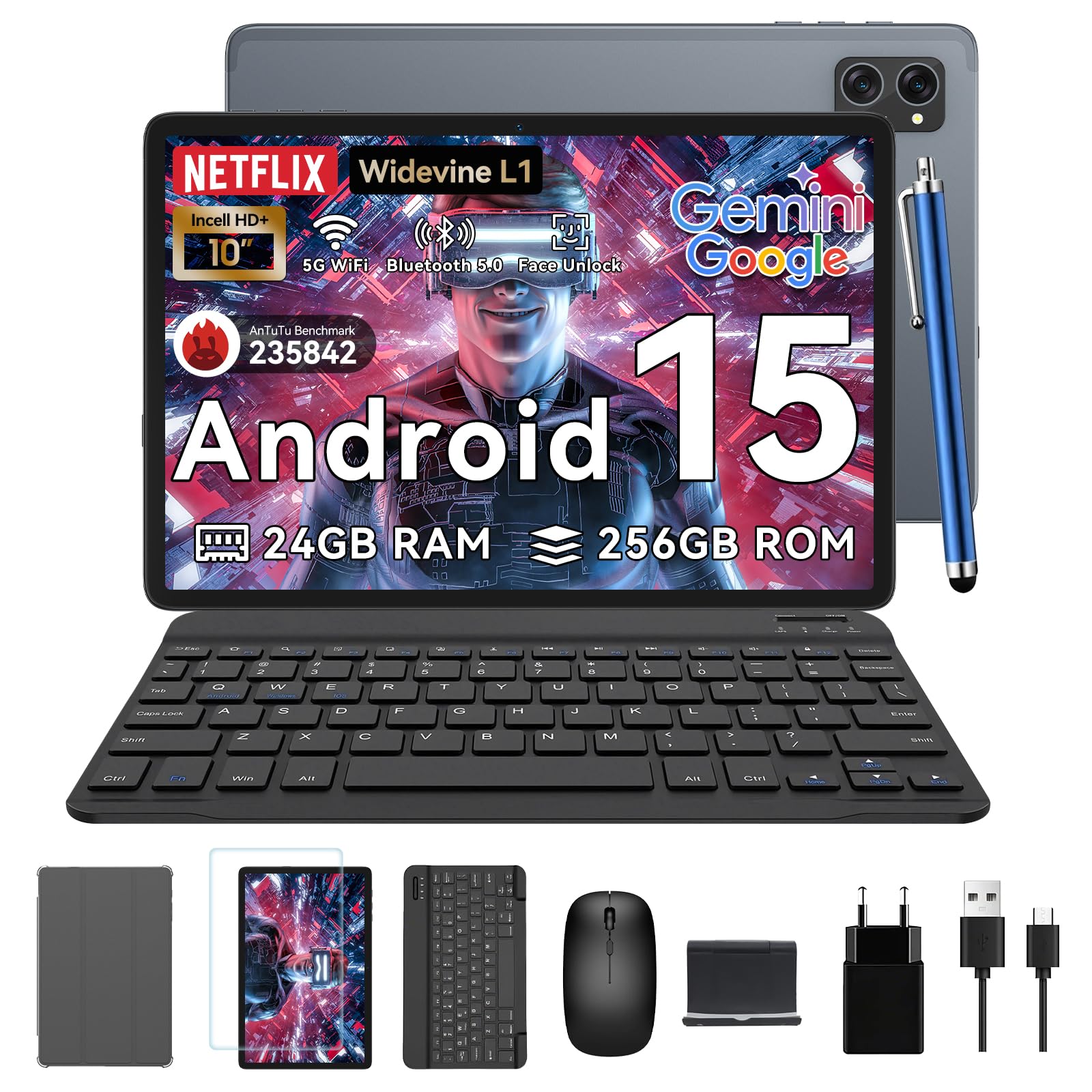 ❤️1品限り❤️Tabwee T20 タブレット 10インチ Android 15 Amazon.co.jp: 【タブレット 10インチ wi-fiモデル】TABWEE