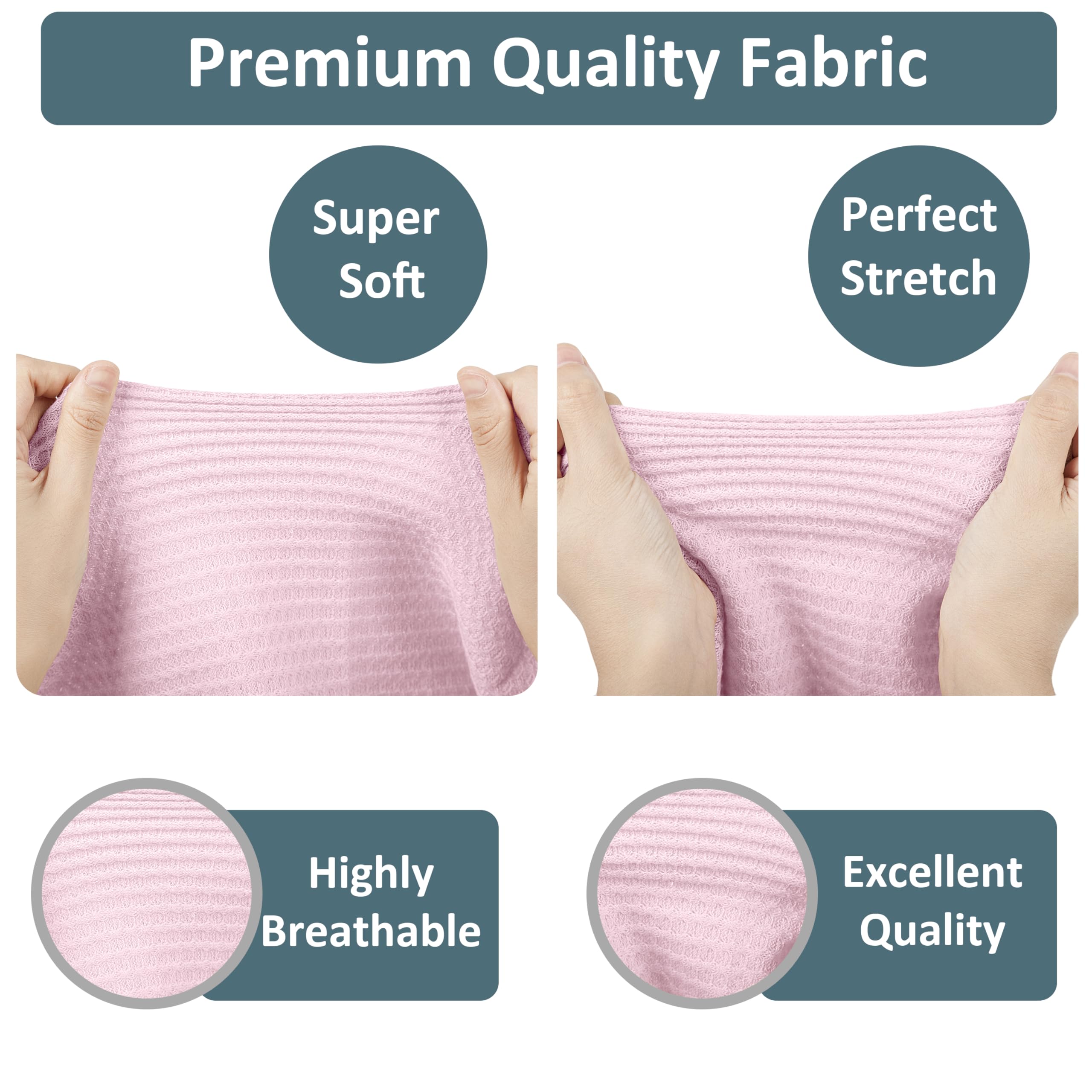 Baby Wrap 3 Stück Neugeborene Fotografie Wraps Baby Swaddle Decke für Neugeborene Fotografie Requisiten Waffel Knit Wraps Säugling Fotoshooting Requisiten für Junge oder Mädchen