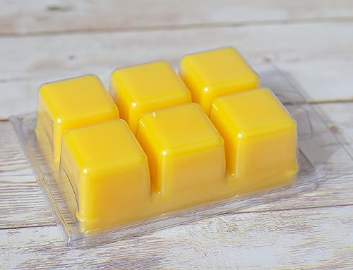 Miniatura 4 de Summer Day - Cera de coco para derretir – Mezcla de madreselva de jazmín y limón, concha de 3 onzas con 6 cubos, aroma floral cítrico de larga