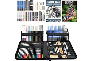 KALOUR 82-Pack: A Comprehensive Drawing and Sketching Kit for All Levels