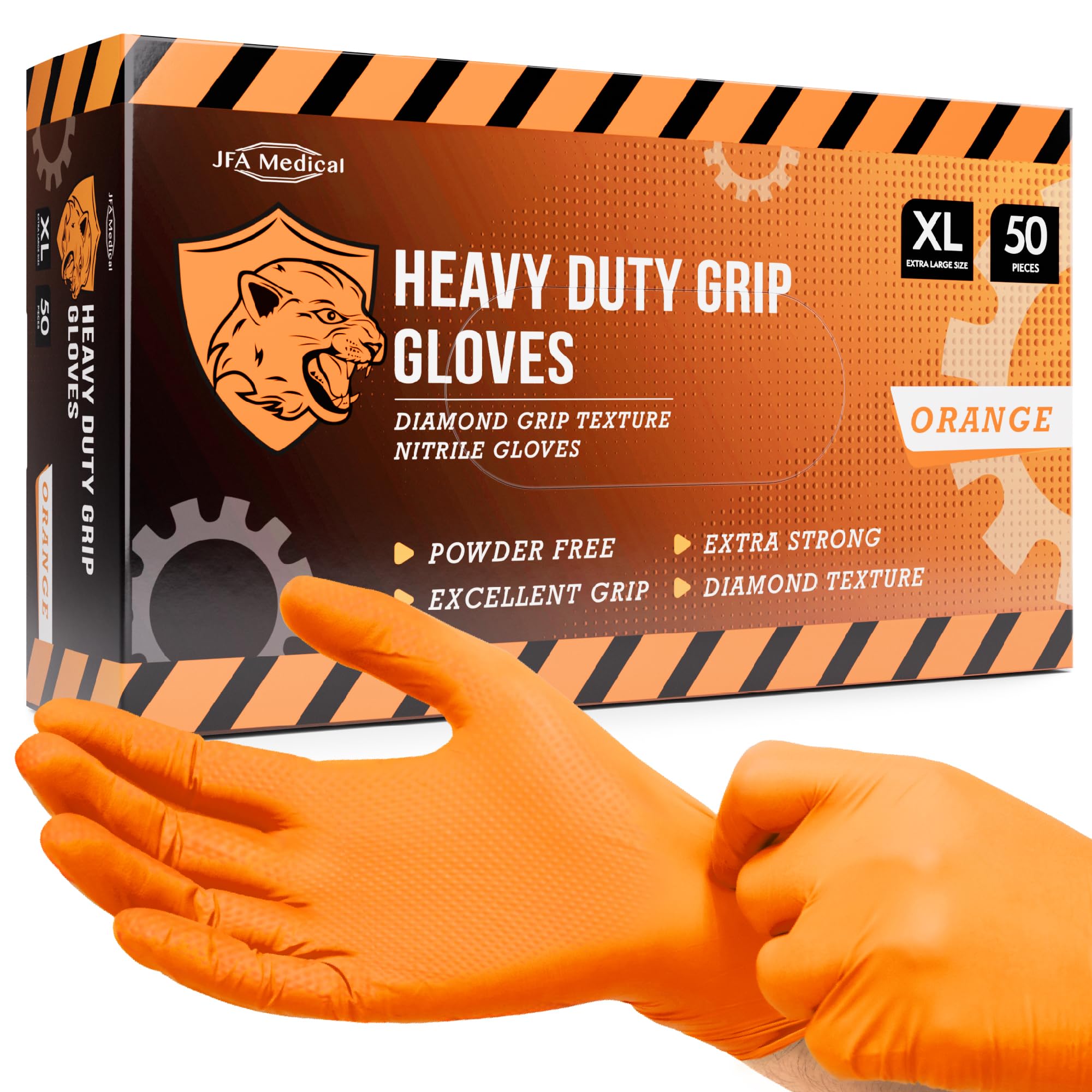 Examination Gloves Diamond Grip Gloves Large Microflex Diamond