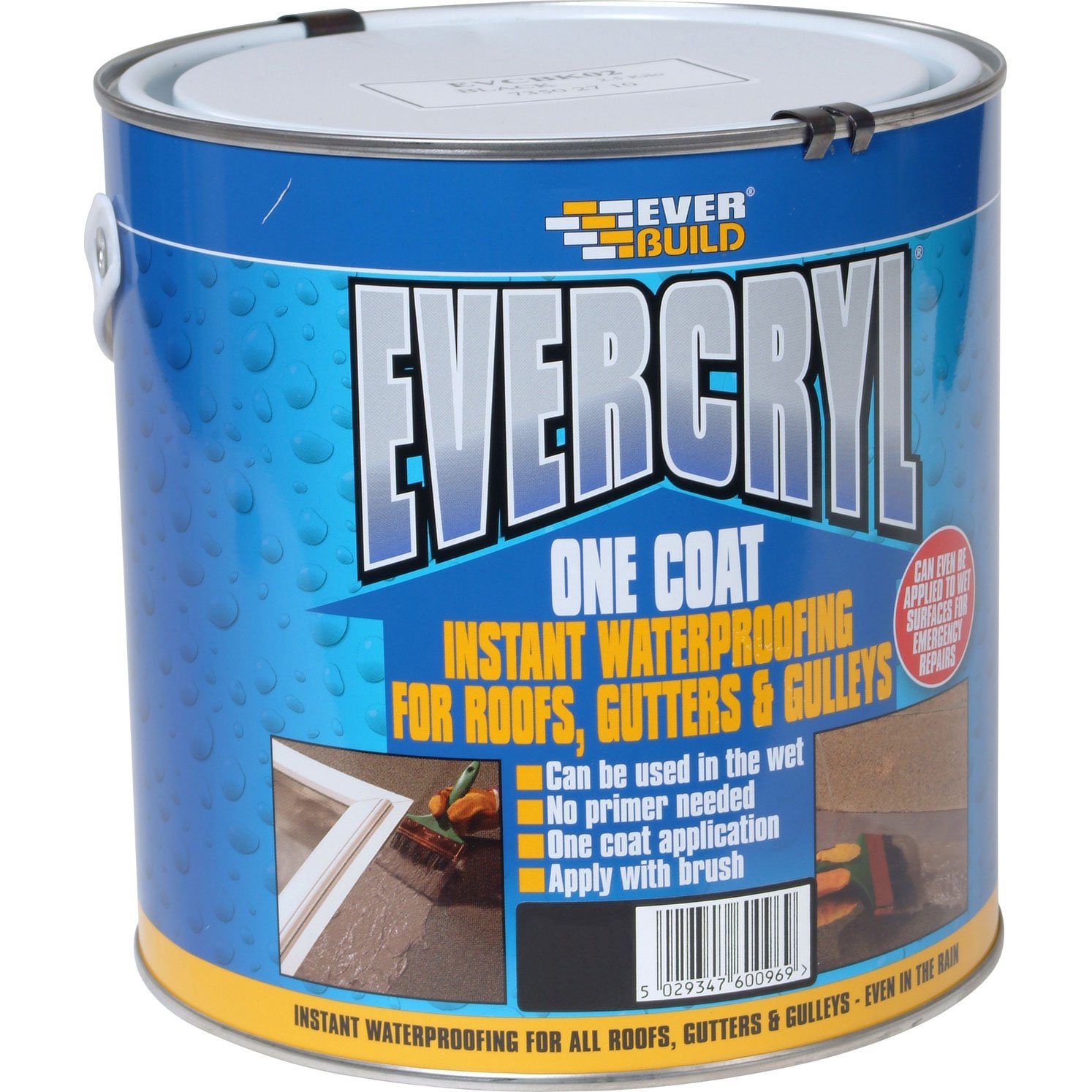Everbuild Evercryl One Coat Grey 5kg