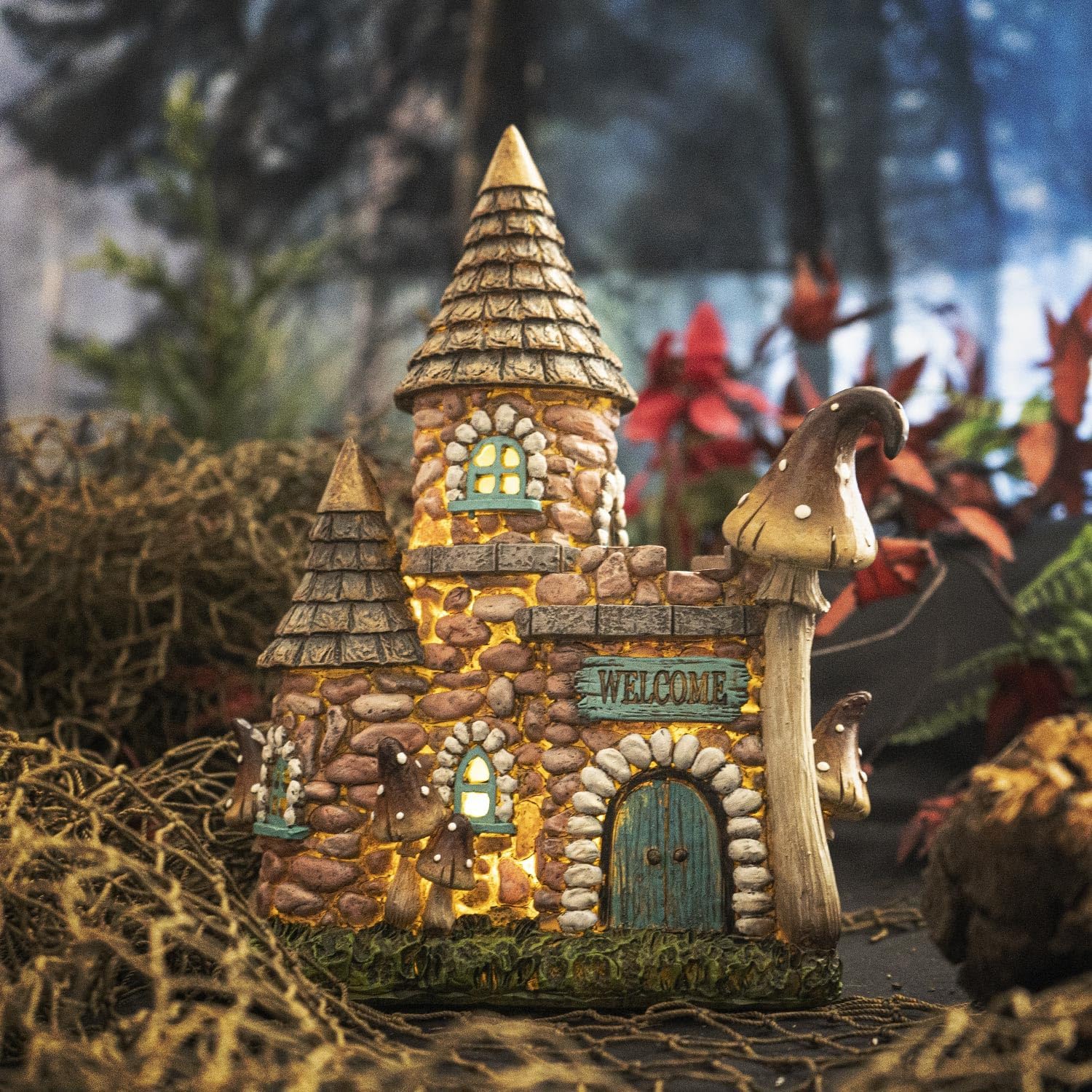 SUMMIT COLLECTION LED Fairy Castle Statue Review: Best for Magical Fairy Gardens & Backyard Decor